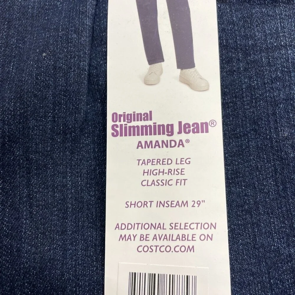 NEW Gloria Vanderbilt Amanda Women's Size 10S Original Slimming Jeans - Picture 3 of 13